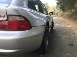 2001 BMW M Coupe in Titanium Silver Metallic over Black Nappa