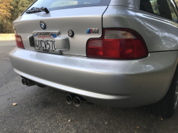 2001 BMW M Coupe in Titanium Silver Metallic over Black Nappa