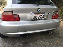 2001 BMW M Coupe in Titanium Silver Metallic over Black Nappa