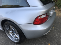 2001 BMW M Coupe in Titanium Silver Metallic over Black Nappa