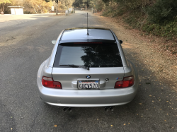 2001 BMW M Coupe in Titanium Silver Metallic over Black Nappa