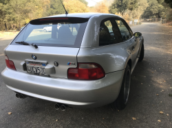 2001 BMW M Coupe in Titanium Silver Metallic over Black Nappa