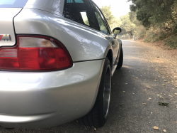 2001 BMW M Coupe in Titanium Silver Metallic over Black Nappa