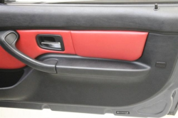2001 BMW M Coupe in Steel Gray Metallic over Imola Red & Black Nappa - Passenger Door
