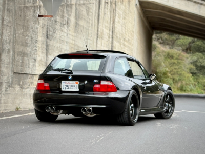 2001 BMW M Coupe in Black Sapphire Metallic over Dark Gray & Black Nappa