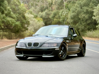 2001 BMW M Coupe in Black Sapphire Metallic over Dark Gray & Black Nappa
