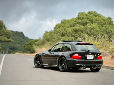 2001 BMW M Coupe in Black Sapphire Metallic over Dark Gray & Black Nappa