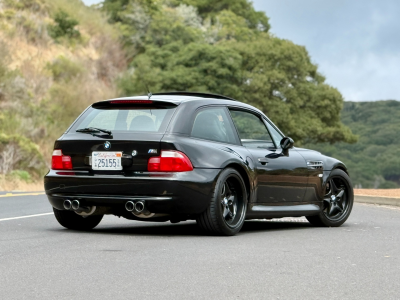 2001 BMW M Coupe in Black Sapphire Metallic over Dark Gray & Black Nappa