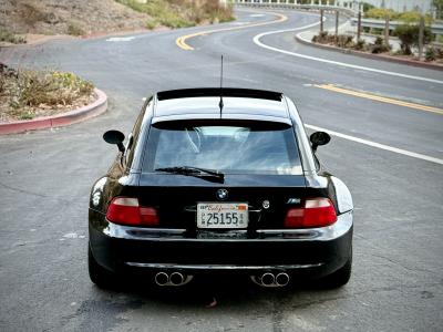 2001 BMW M Coupe in Black Sapphire Metallic over Dark Gray & Black Nappa