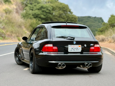 2001 BMW M Coupe in Black Sapphire Metallic over Dark Gray & Black Nappa