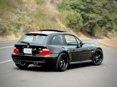 2001 BMW M Coupe in Black Sapphire Metallic over Dark Gray & Black Nappa