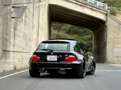 2001 BMW M Coupe in Black Sapphire Metallic over Dark Gray & Black Nappa