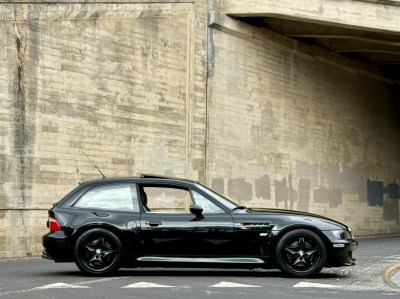 2001 BMW M Coupe in Black Sapphire Metallic over Dark Gray & Black Nappa