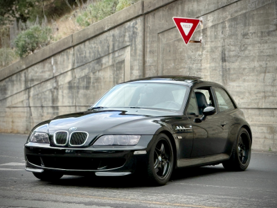 2001 BMW M Coupe in Black Sapphire Metallic over Dark Gray & Black Nappa