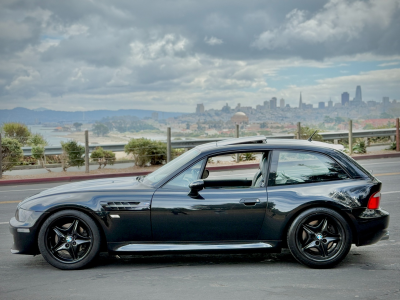 2001 BMW M Coupe in Black Sapphire Metallic over Dark Gray & Black Nappa