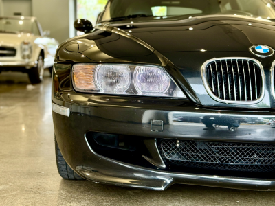 2001 BMW M Coupe in Black Sapphire Metallic over Dark Gray & Black Nappa
