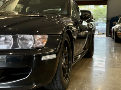 2001 BMW M Coupe in Black Sapphire Metallic over Dark Gray & Black Nappa