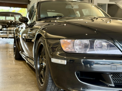 2001 BMW M Coupe in Black Sapphire Metallic over Dark Gray & Black Nappa