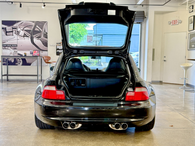 2001 BMW M Coupe in Black Sapphire Metallic over Dark Gray & Black Nappa