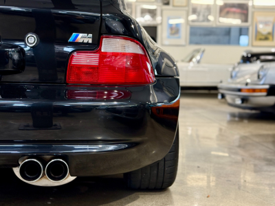 2001 BMW M Coupe in Black Sapphire Metallic over Dark Gray & Black Nappa