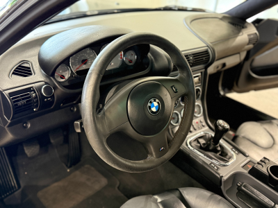 2001 BMW M Coupe in Black Sapphire Metallic over Dark Gray & Black Nappa