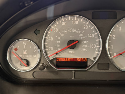 2001 BMW M Coupe in Black Sapphire Metallic over Dark Gray & Black Nappa