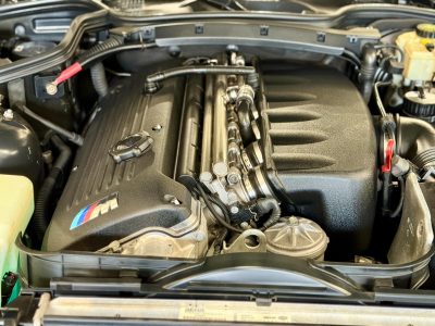 2001 BMW M Coupe in Black Sapphire Metallic over Dark Gray & Black Nappa