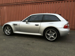 2001 BMW M Coupe in Titanium Silver Metallic over Black Nappa