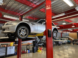 2001 BMW M Coupe in Titanium Silver Metallic over Black Nappa