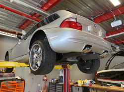 2001 BMW M Coupe in Titanium Silver Metallic over Black Nappa