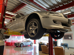 2001 BMW M Coupe in Titanium Silver Metallic over Black Nappa