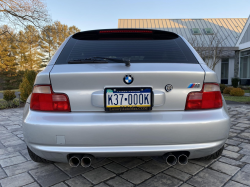 2001 BMW M Coupe in Titanium Silver Metallic over Black Nappa