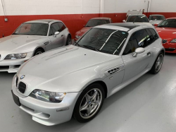 2001 BMW M Coupe in Titanium Silver Metallic over Black Nappa