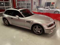 2001 BMW M Coupe in Titanium Silver Metallic over Black Nappa