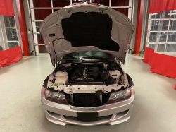 2001 BMW M Coupe in Titanium Silver Metallic over Black Nappa