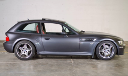 2001 BMW M Coupe in Steel Gray Metallic over Imola Red & Black Nappa