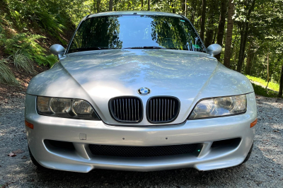 2001 BMW M Coupe in Titanium Silver Metallic over Black Nappa
