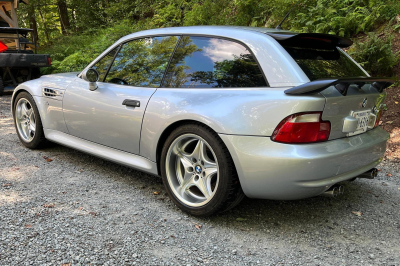 2001 BMW M Coupe in Titanium Silver Metallic over Black Nappa