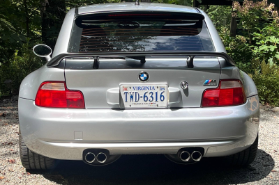 2001 BMW M Coupe in Titanium Silver Metallic over Black Nappa