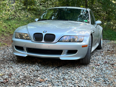 2001 BMW M Coupe in Titanium Silver Metallic over Black Nappa