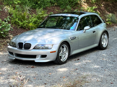 2001 BMW M Coupe in Titanium Silver Metallic over Black Nappa