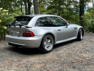 2001 BMW M Coupe in Titanium Silver Metallic over Black Nappa