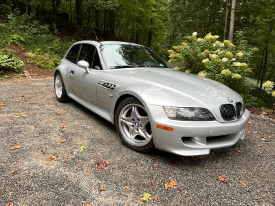 2001 BMW M Coupe in Titanium Silver Metallic over Black Nappa