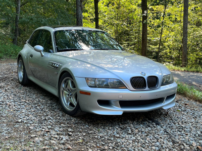 2001 BMW M Coupe in Titanium Silver Metallic over Black Nappa