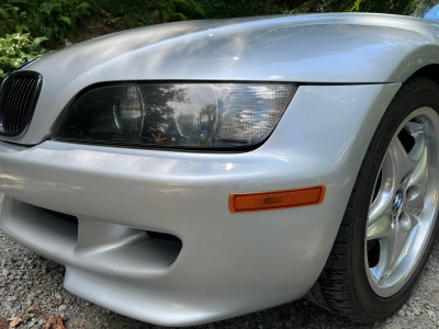 2001 BMW M Coupe in Titanium Silver Metallic over Black Nappa