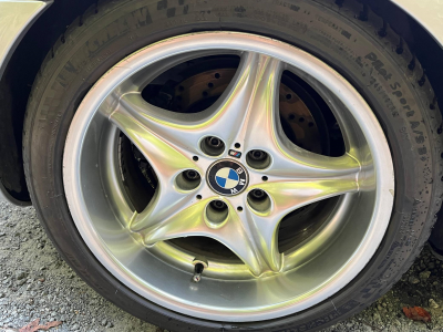 2001 BMW M Coupe in Titanium Silver Metallic over Black Nappa