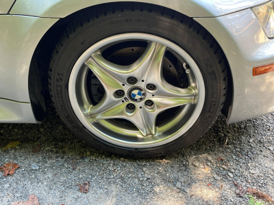 2001 BMW M Coupe in Titanium Silver Metallic over Black Nappa