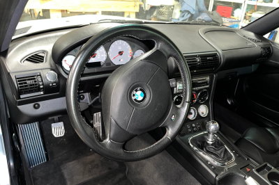2001 BMW M Coupe in Titanium Silver Metallic over Black Nappa