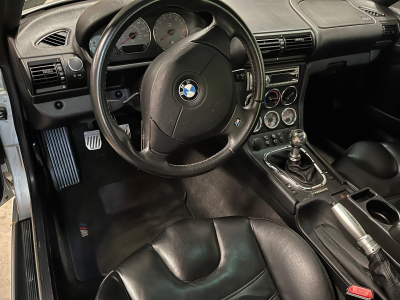 2001 BMW M Coupe in Titanium Silver Metallic over Black Nappa