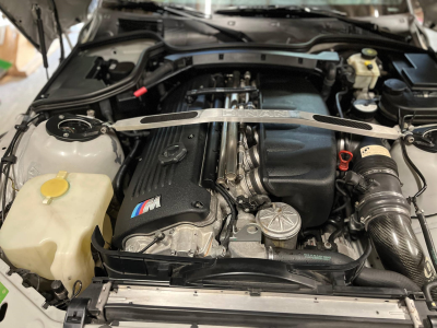 2001 BMW M Coupe in Titanium Silver Metallic over Black Nappa